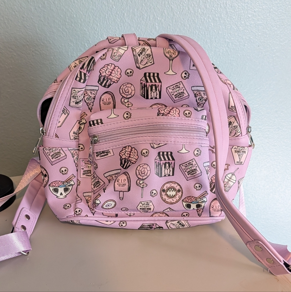 Munchie Madness AOP Mini Backpack
